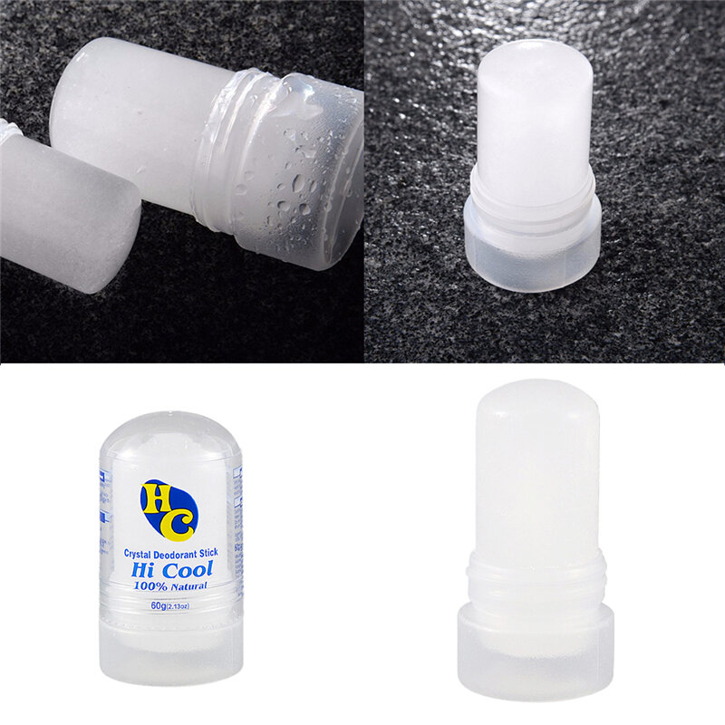 Drop Ship&Wholesale 60g Natural Rhinestone Deodorant Alum Stick Body Odor Remover Antiperspirant Oct.15