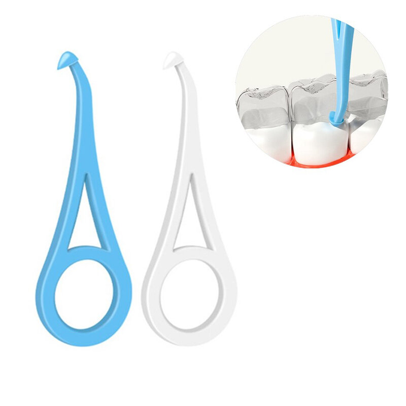 Zahnspange Extraktor Aligner entfernen Haken Zahn pfanne Entfernung Werkzeug kiefer ortho pä dische Aligner Mundpflege unabhängige Packung Süßigkeiten Farbe
