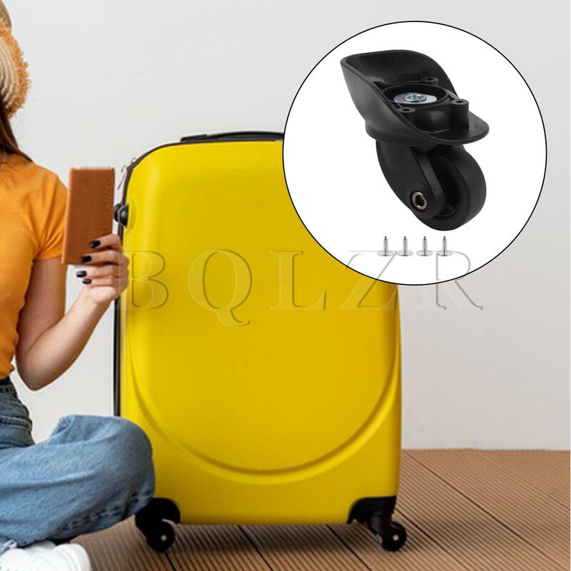 BQLZR-ruedas para equipaje de viaje, ruedas giratorias para maleta, 3,07 pulgadas, W151 con juego de tornillos