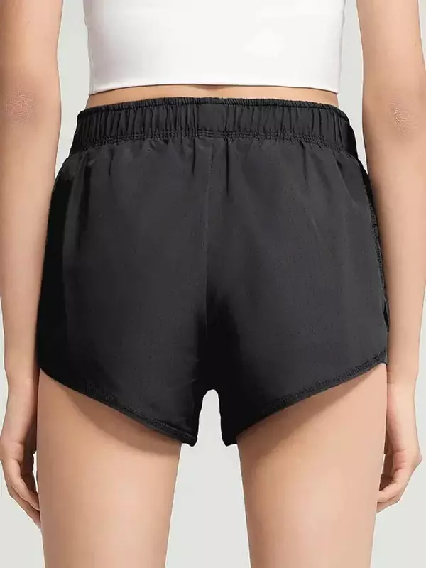 Blumen shorts Frauen belichtung sichere gefälschte zwei lose schnell trocknende atmungsaktive Lauf-Fitness-Yogahose