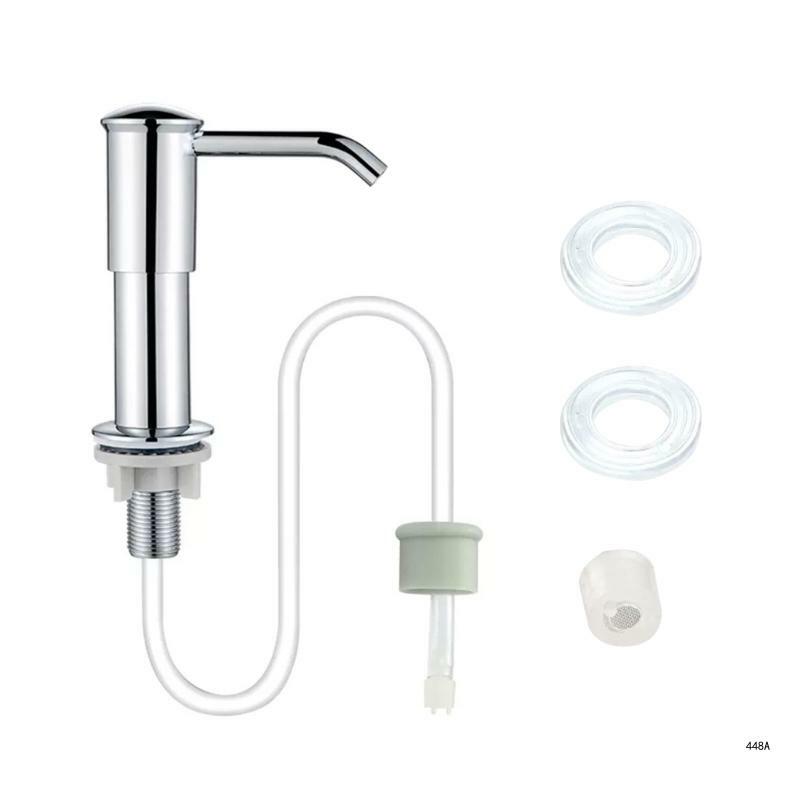 Home Utility Extendable Soap Dispenser for Kitchen Sink Longer Handle for Dishwashing in the Vegetable Basin Plastic