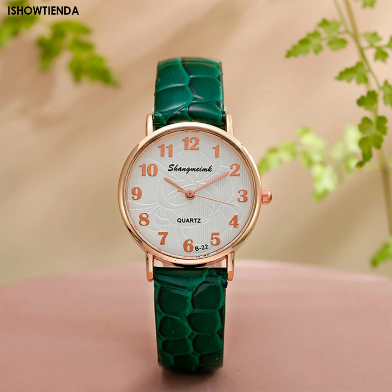 Zegarek pasek damski klasyczna, Retro damski zegarek koreański damski zegarek kwarcowy moda uniwersalny damski zegarek zegarki na rękę