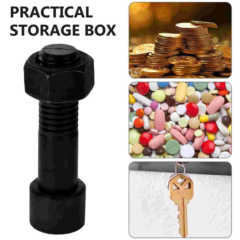 Outdoor Storage Box Trinkets Hider Accessory Camping Money Container Supply Boxes