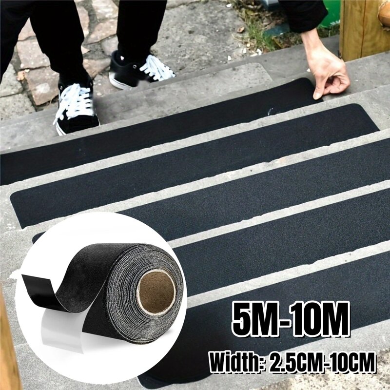 1PCS 2in/4in 35ft Non Slip Safety Grip Tape Anti-Slip Indoor/Outdoor Stickers Strong Adhesive Safety Traction Tape Stairs Floor