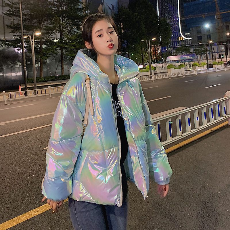 Winter Parkas Frauen bunte koreanische Stil Kapuzen mode halten warm lässig weiblich süß gemütlich heiß Verkauf All-Match beliebte Outwear