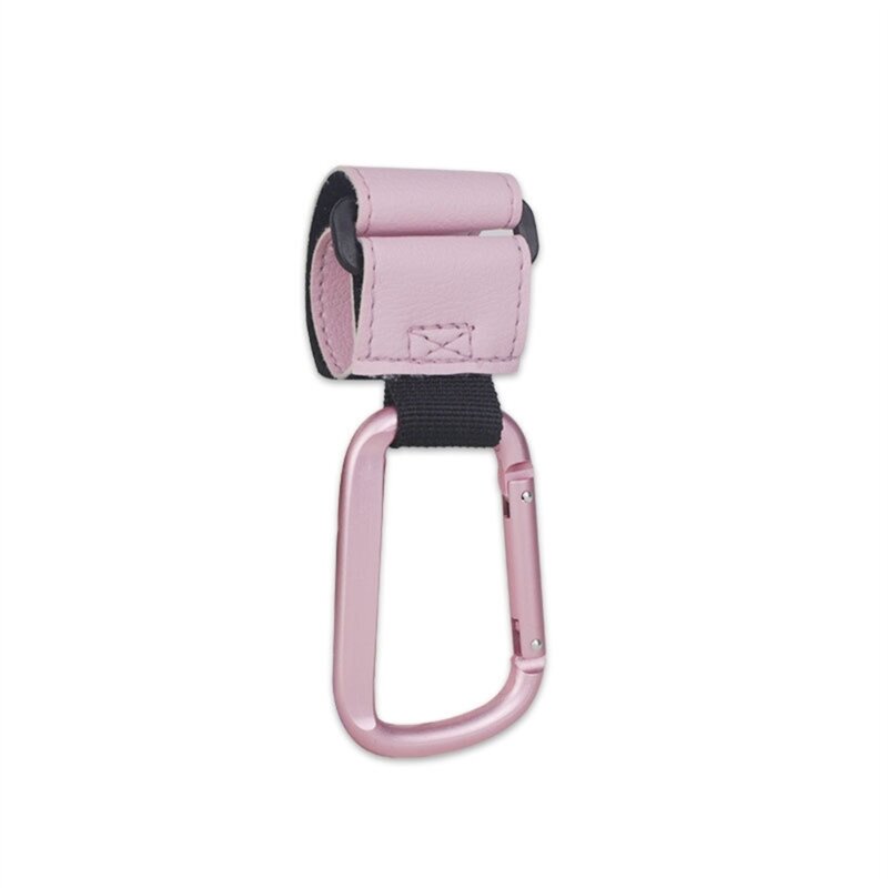 77HD Stroller Hook Adjustable Bag Hangers Anti-Skid Easy Install Pram Hooks