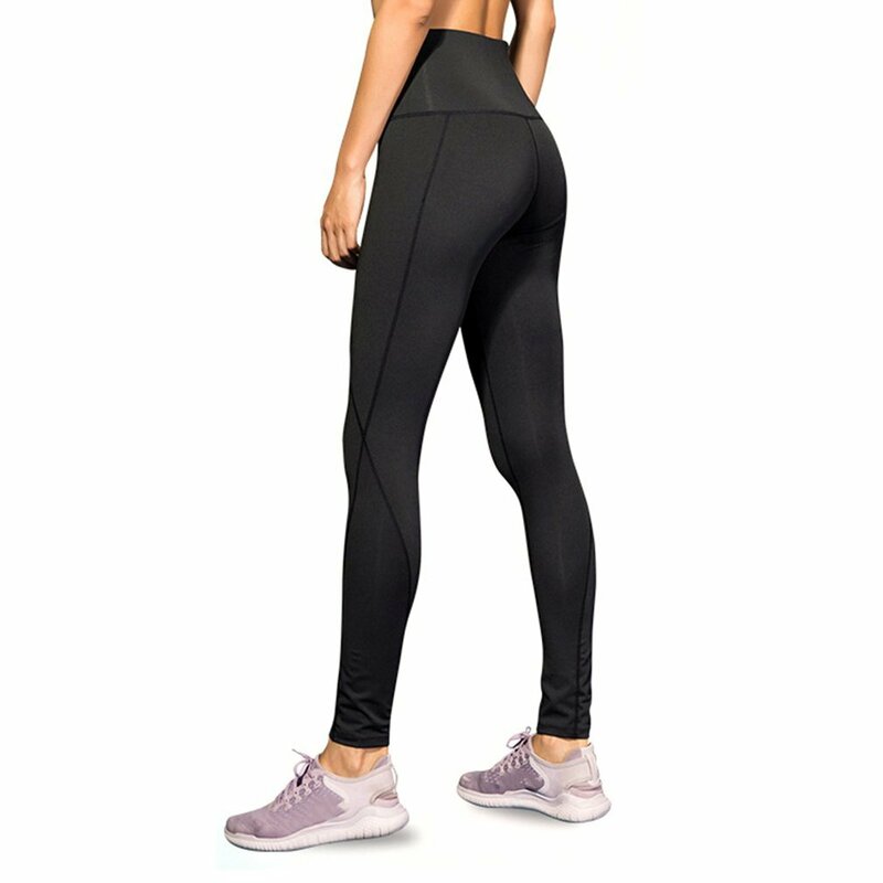 Pantalon de Yoga pour femmes, Leggings de sport, d'exercice, de Fitness, de course, de gymnastique, de Compression, Sexy, hanches, taille haute