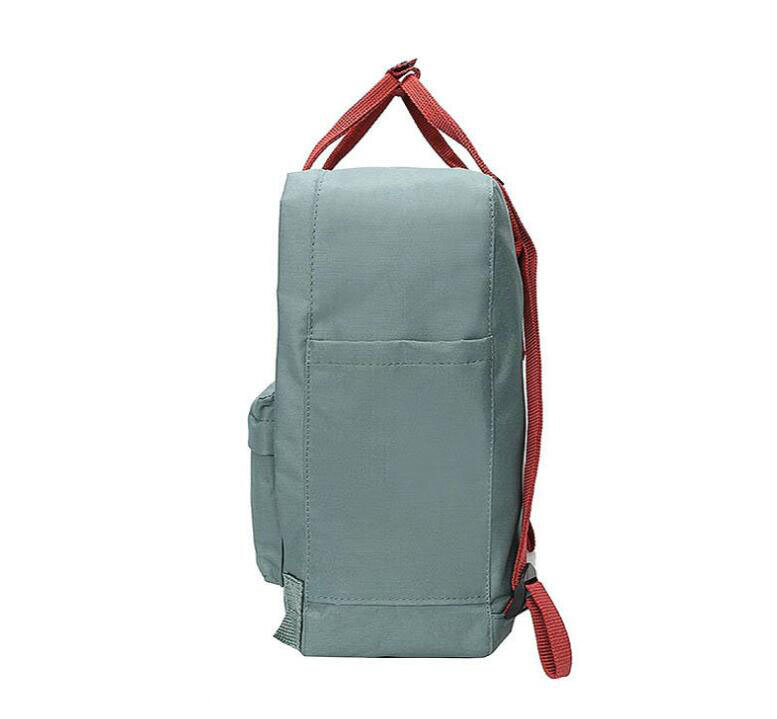 Tas punggung klasik asli untuk wanita, tas ransel sekolah luar ruangan kanvas Laptop bepergian tahan air dengan Logo untuk pelajar perempuan