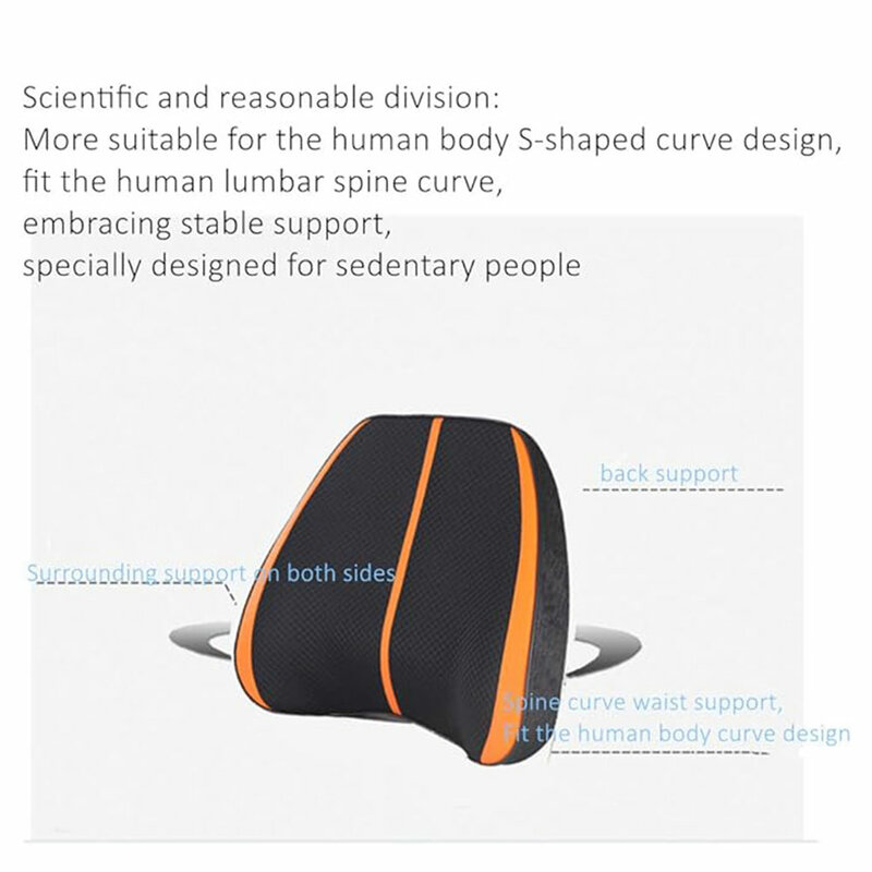 Reusable Lumbar Pillow For Enhanced Comfort And Wellness Car Neck Pillow Support Pillow Cushion