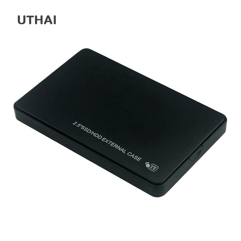 UTHAI 2.5 inch Mechanical SSD Solid State Sata Serial Port Screwless Tool Free Housing USB3.0 External Mobile Hard Drive Case