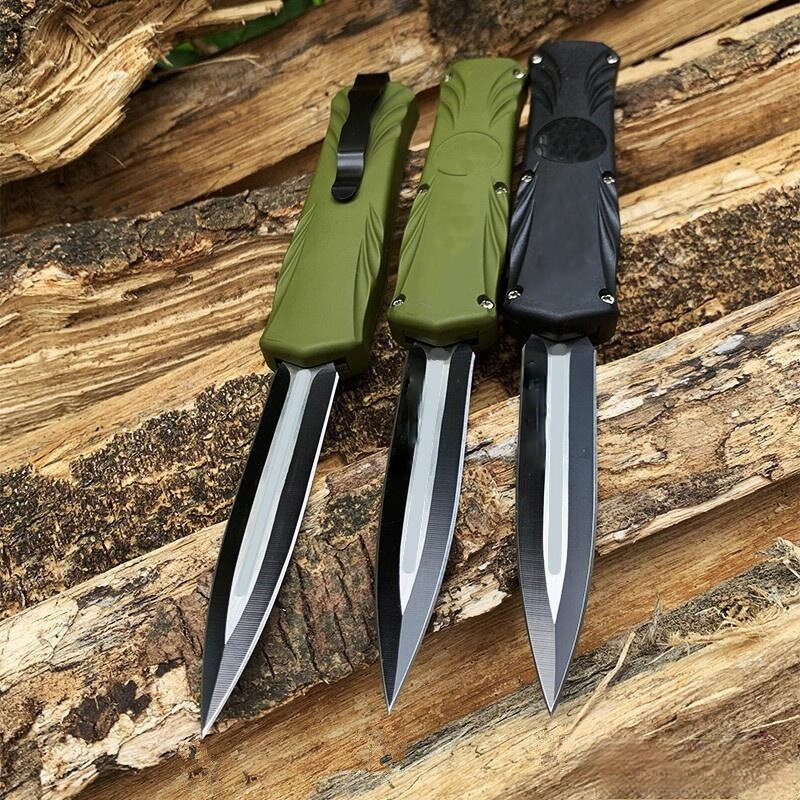 Nova caça ao ar livre sobrevivência faca militar segurança-defender portátil edc ferramenta de acampamento facas de bolso tático