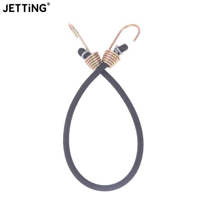Tali kait bagasi tugas berat, tali kait kabel Bungee elastis 30cm peregangan tali tarik penarik tali tetap tenda aksesoris luar ruangan