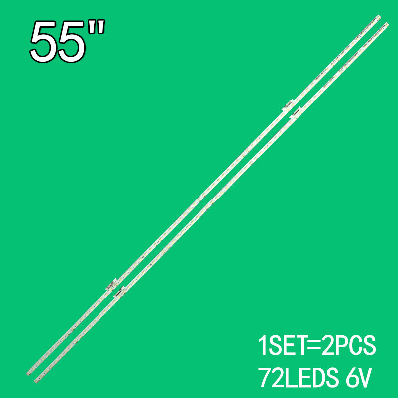 Untuk Hisense strip strip lampu latar LED Hisense strip 60CM 72LED 100% strip lampu latar LED baru
