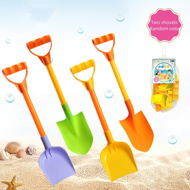 Children's Beach Toy Car Set Baby Shovel Beach Sand Dredging Play Sand Tools Shovel and Bucket Hourglass Sand Pool