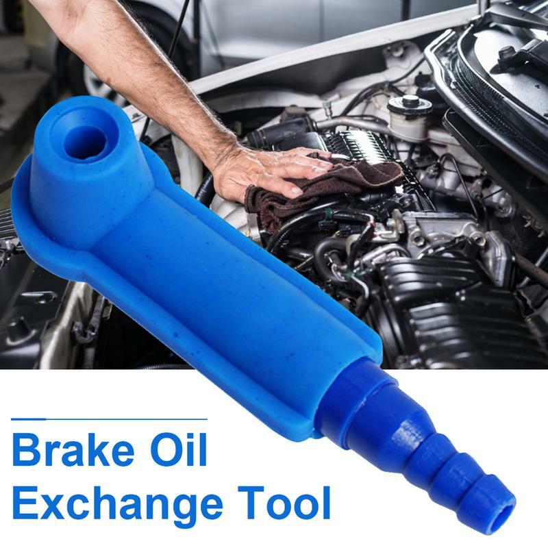 1pcs Car Brake Oil Changer Connector Oil Exchange Car Brake Fluid Replacement Tool Connector Oil Filling Equipment Accessories