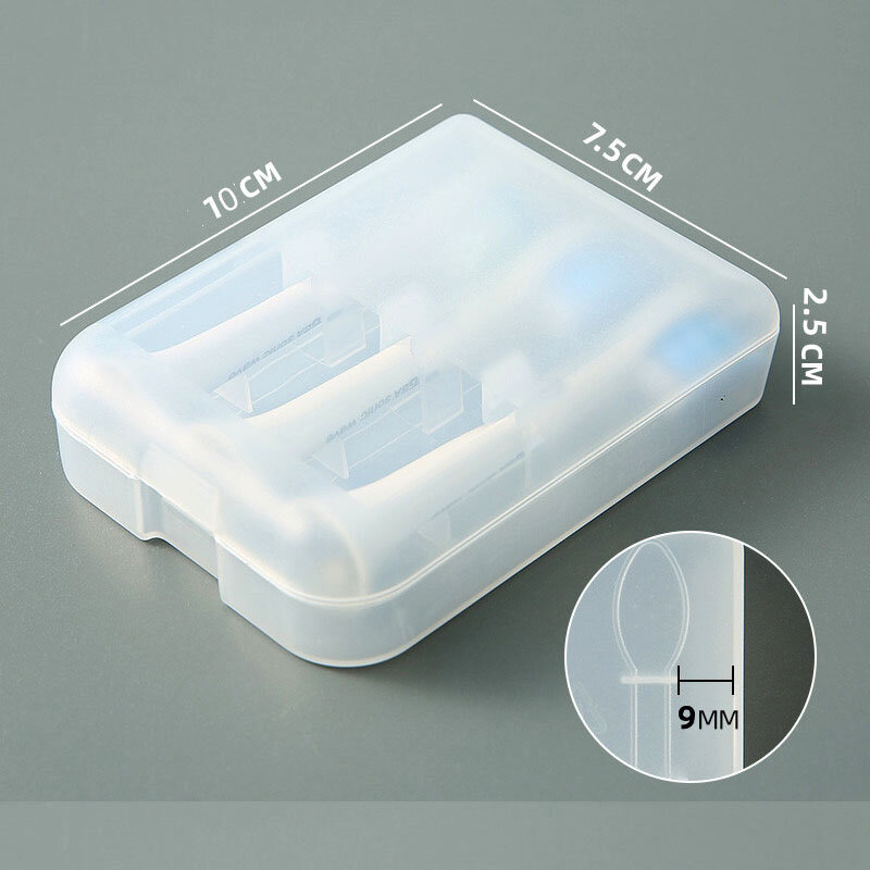 3 Pcs Electric Toothbrush Head Travel Case Teeth Brush Nozzle Storage Box Toothbrush Heads Organizer Dust Proof Cover for Home