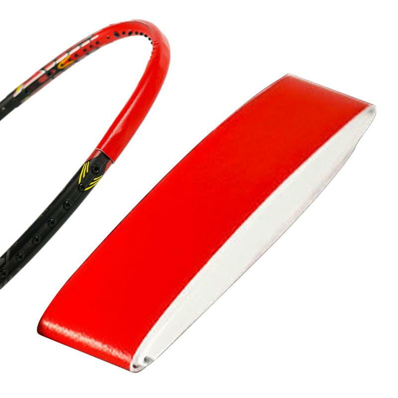 Tennis Racquet Grip Tape Badminton Racket Head Protectors Sticker Seamless Pasting PU Racquet Guard Tape Racket Frame Stickers