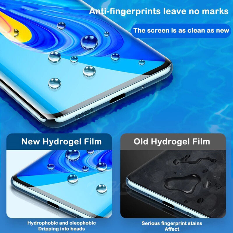 2Pcs Hydrogel ฟิล์มหน้าจอสำหรับ Samsung Galaxy S20 S21 FE S22 S23 Ultra S10 Plus Screen Protector สำหรับ A23 A52 A13 A53 A32หมายเหตุ20 10