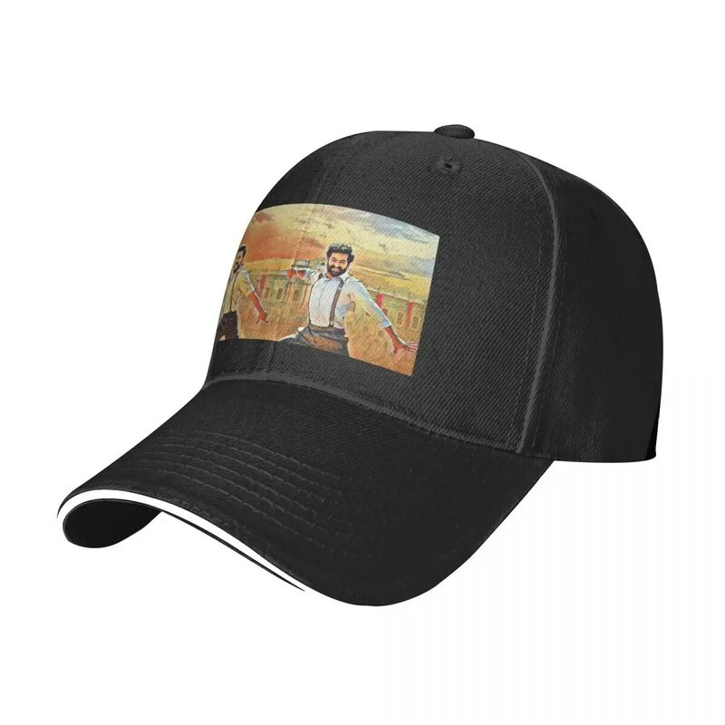 RRR-gorra de béisbol para hombre y mujer, sombrero divertido con póster de tendencia de película