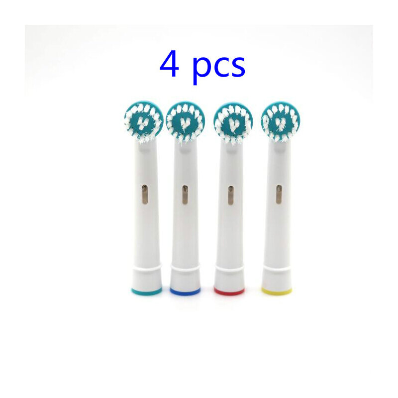 Cabeça de substituição escova de dentes elétrica oral-b, limpa profundamente, 4 unidades, od17a