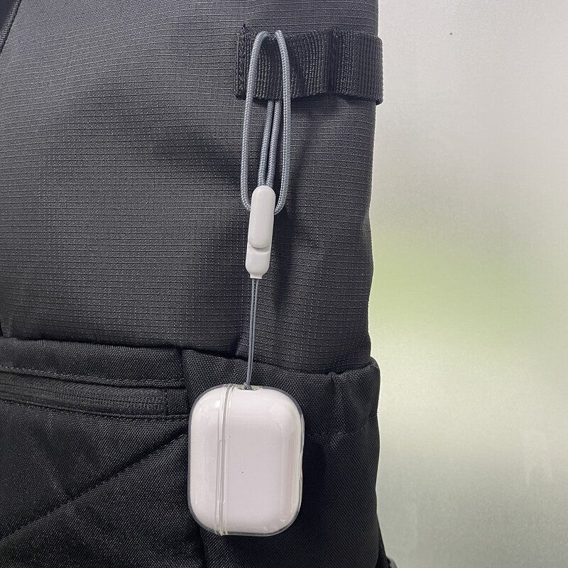 Clear Case with Lanyard for Airpods Pro 2 gen Wireless Earphone Transparent Case for AirPods Pro 2nd Cover Anti-lost Rope Strap