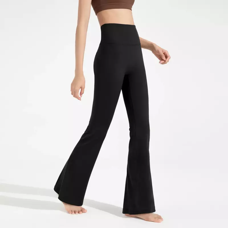 Мягкие Однотонные эластичные женские спортивные брюки AL для фитнеса с высокой талией, Леггинсы для йоги, полная детализация