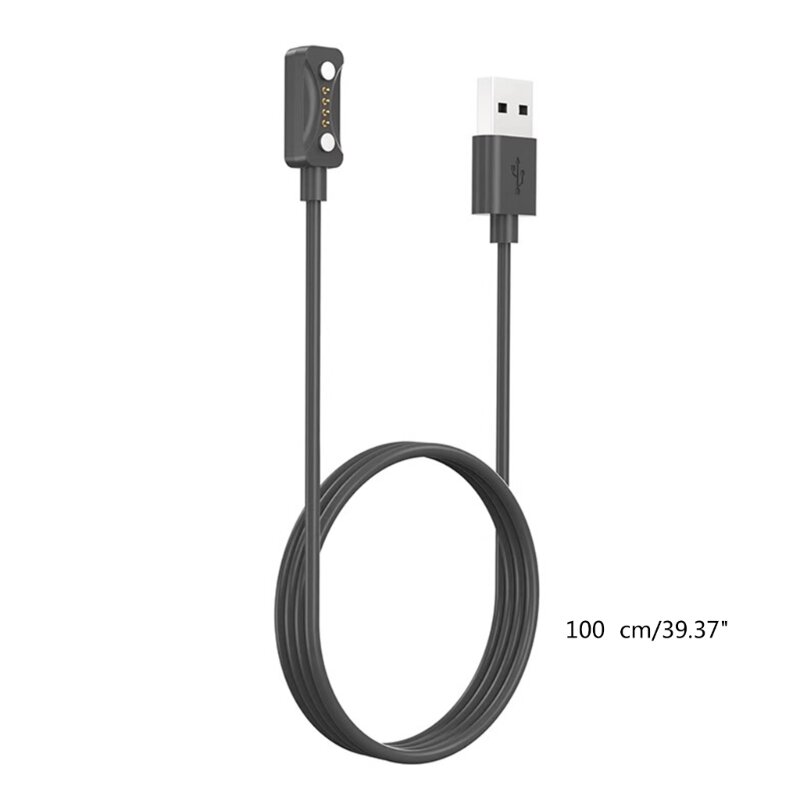 1m Magnetic USB type c Charger Adapter Charging Cable Charger Dock for Polar ignite 3 / Pacer/Pacer Pro Smart Watch Accessories