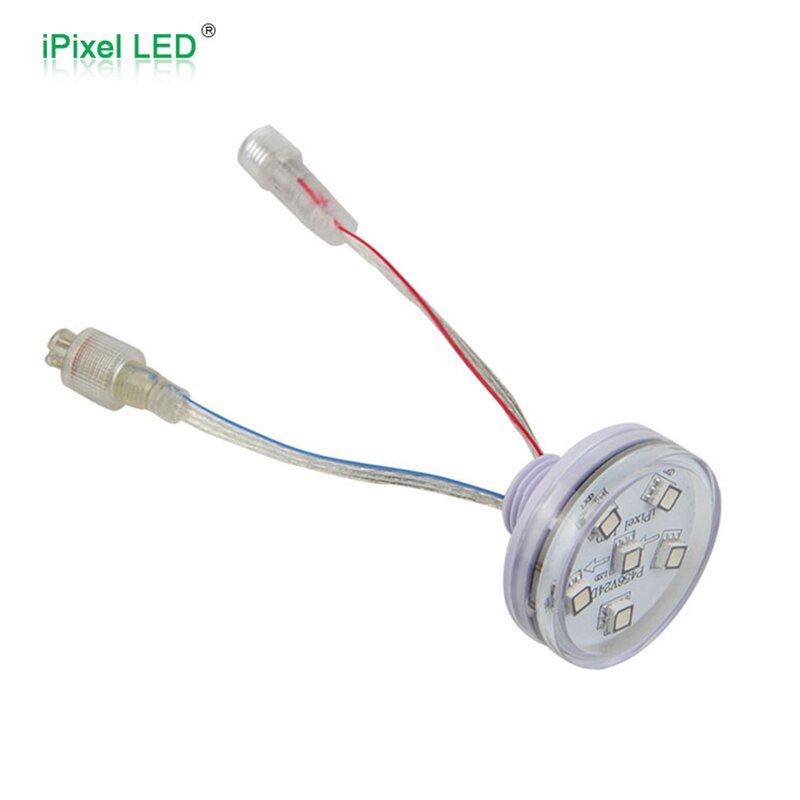 45MM Diameter LED Pixel Ball Cabochon Decoration Light For Amusement Park