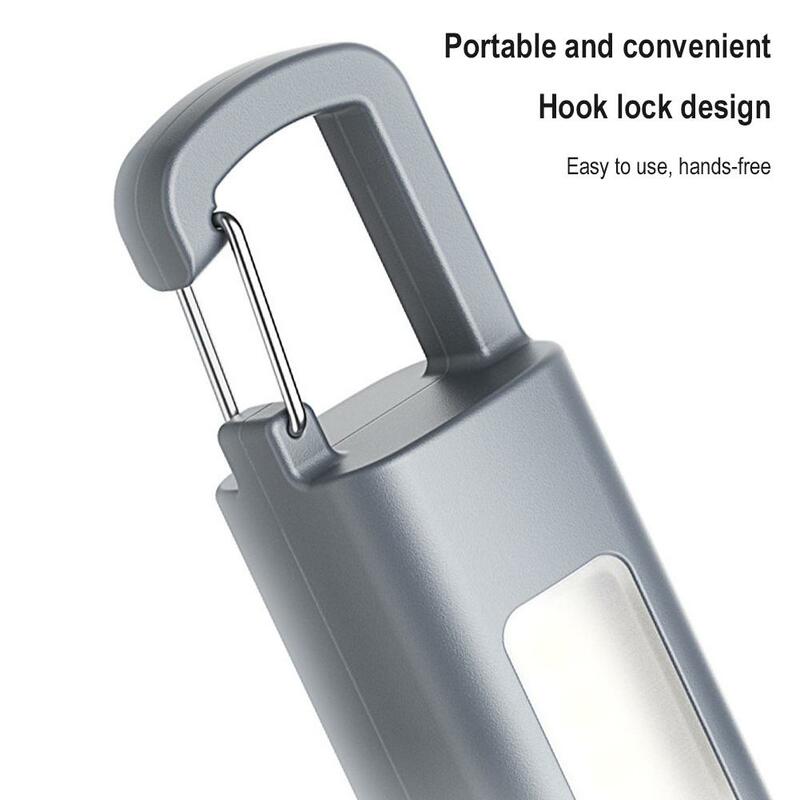 Светодиодный фонарь XPE супер яркий фонарик с крючком для кемпинга светильник USB Перезаряжаемый масштабируемый водонепроницаемый наружный светильник