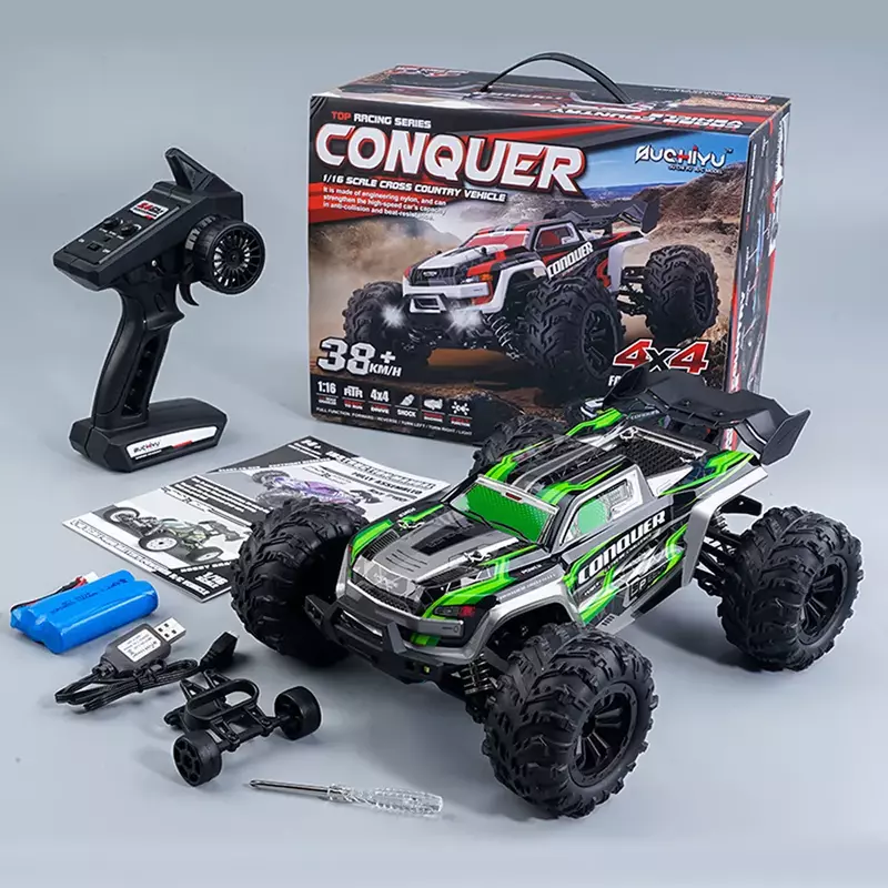 1:16 Scale Large RC Cars 50km/h High Speed RC Cars Toys for Adults and Kids Remote Control Car 2.4G 4WD Off Road Monster Truck