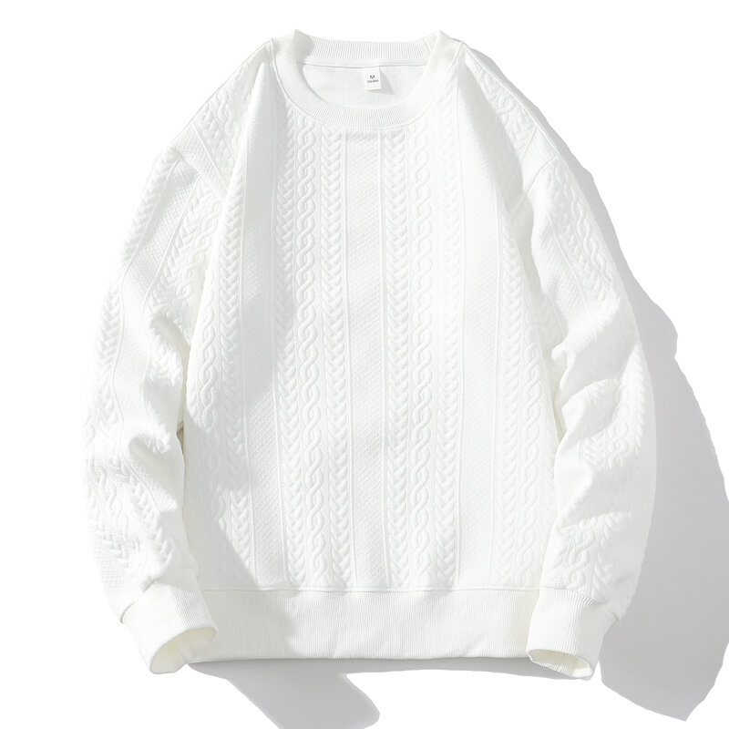 Bluza męska Hip Hop swetry z długim rękawem z okrągłym dekoltem w stylu męska odzież sportowa modne bluza na co dzień topy A361-2221