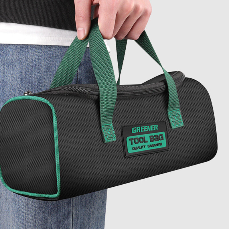 Многофункциональная сумка для инструментов, прочная водонепроницаемая сумка для хранения с несколькими карманами, с защитой от падения, из ткани Оксфорд, сумки для электриков