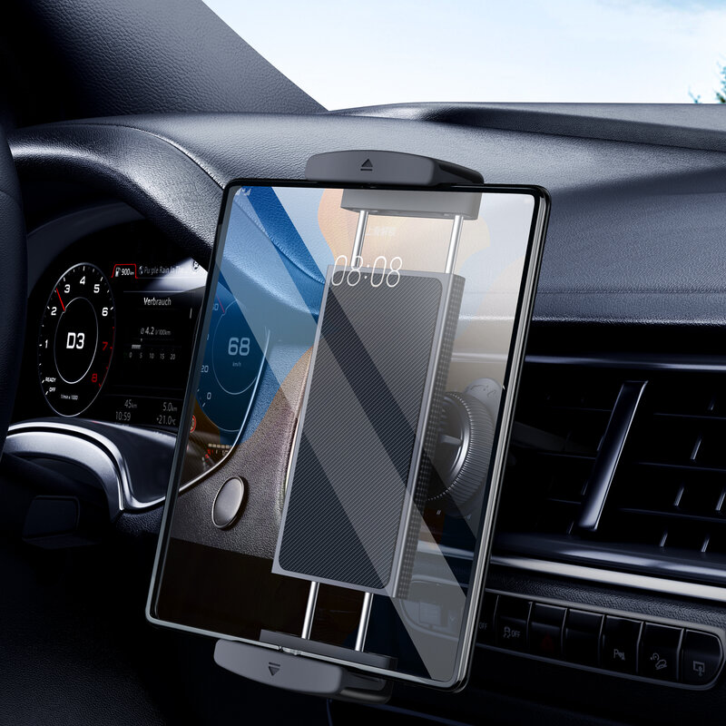 Hipacool-Soporte de Clip de teléfono para coche, accesorio de montaje automático para ventilación de aire, manos libres, almohadilla de teléfono plegable Z, GPS