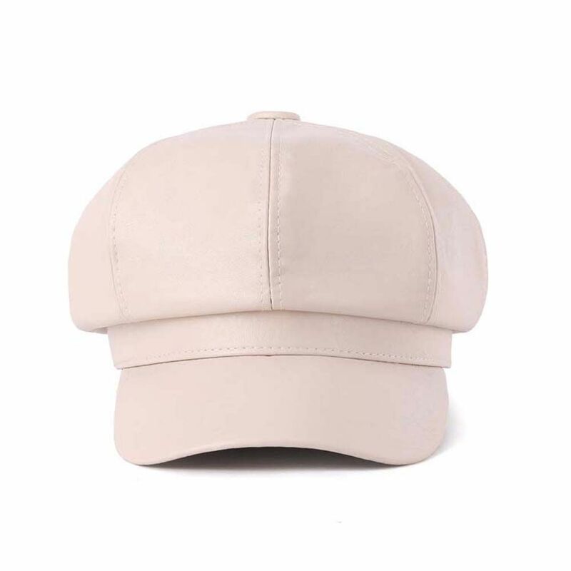 قبعة مثمنة جلدية مقاومة للرياح للنساء ، قبعات Newsboy ، قبعة نسائية ، قبعة رسام ، قبعة بيسبول ، أزياء