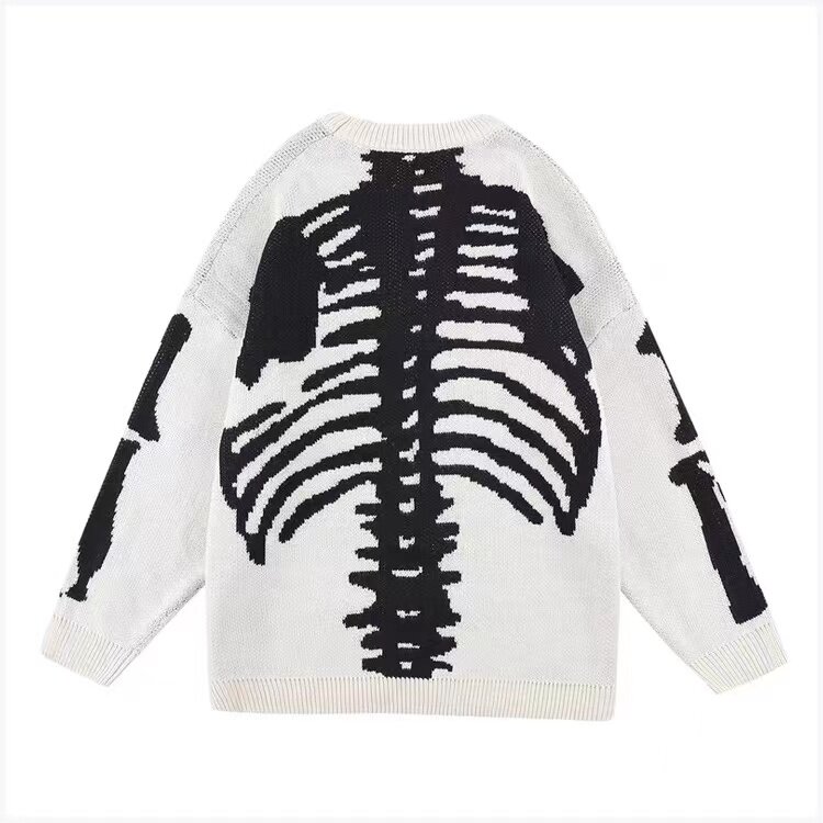 American Hip-hop Spider Graffiti Autumn Winter New Sweaters For Men Women Ins Tide Brand Loose Couple Casual Joker Pullovers