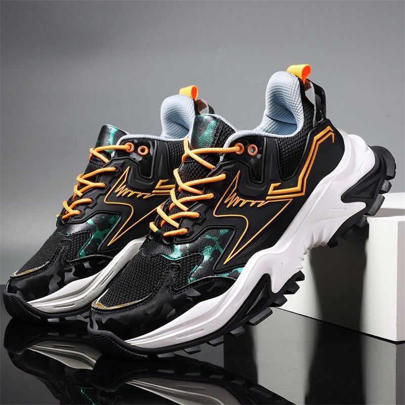 2023 Spring Autumn Mesh Breathable Sports Shoes Fashion Trend Running Shoes Hard-Wearing Comfortable Casual Shoes Shoes for Men