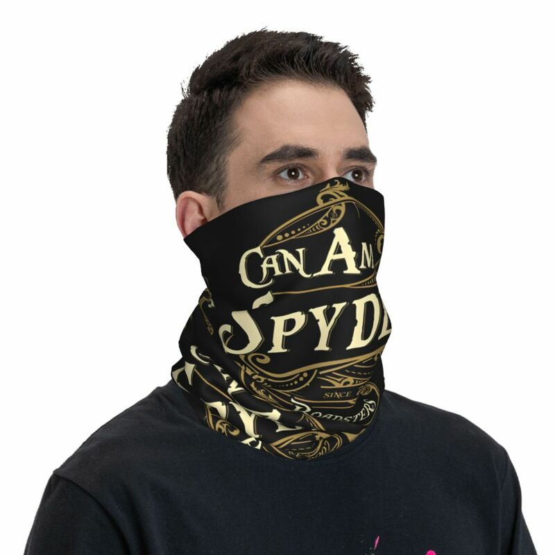 Can-Am Spyder Bandana Neck Cover Motorcycle Club Can-am Face Scarf Balaclava Riding Unisex Adult Washable