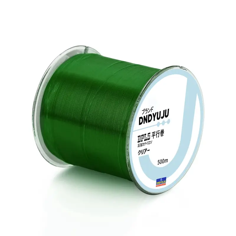 Dndyuju super starke Nylon Angelschnur 500m hochwertige Mono filament japanische Angelschnur 2-35lb Angelschnur