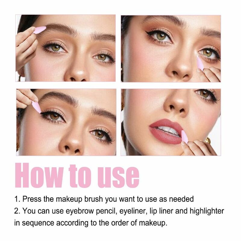 Cosmetics 4 In 1 Eyeliner New Beauty & Health Multi-effect Eyebrow Enhancers Long Lasting Makeup Lip Liner Pen Women