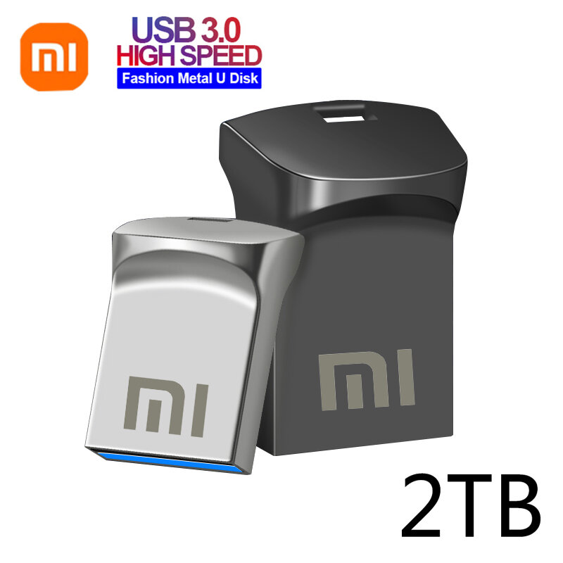 Xiaomi Mini 2TB 3.0 Super Metal Usb Flash Drive 1TB Pen Drive Memory Stick ad alta velocità 512GB U Disk Pendrive 3.0 Memoria Usb