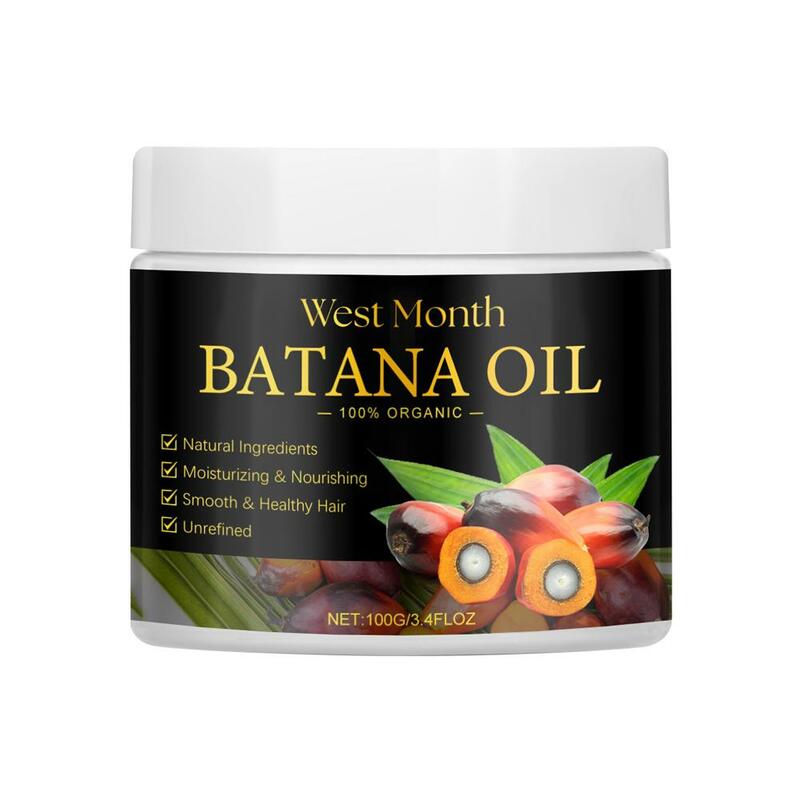Batana Oil Scalp care cream Hair Butter Traction Alopecia Anti-break Products Moisturize Repair Dry Hair Mask
