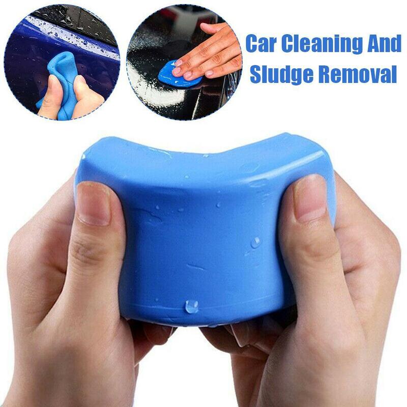 Ar Accessoires 100G Blauwe Magie Auto Wash Reinigingsklei Voor Auto Klei Bar Detaillering Wasmiddel Slib Modder Verwijderen Dropship