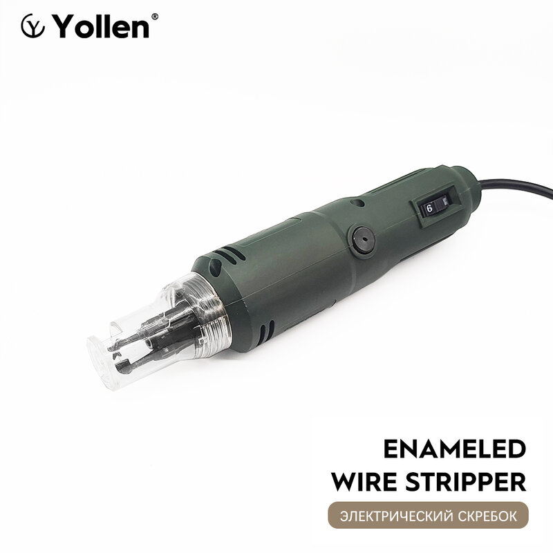 DF-8 Enameled Wire Electric Paint Squeegee 110/220V Handheld Paint Scraper 0.3-3.0mm Wire Peeler EU US Enameled Wire Stripper