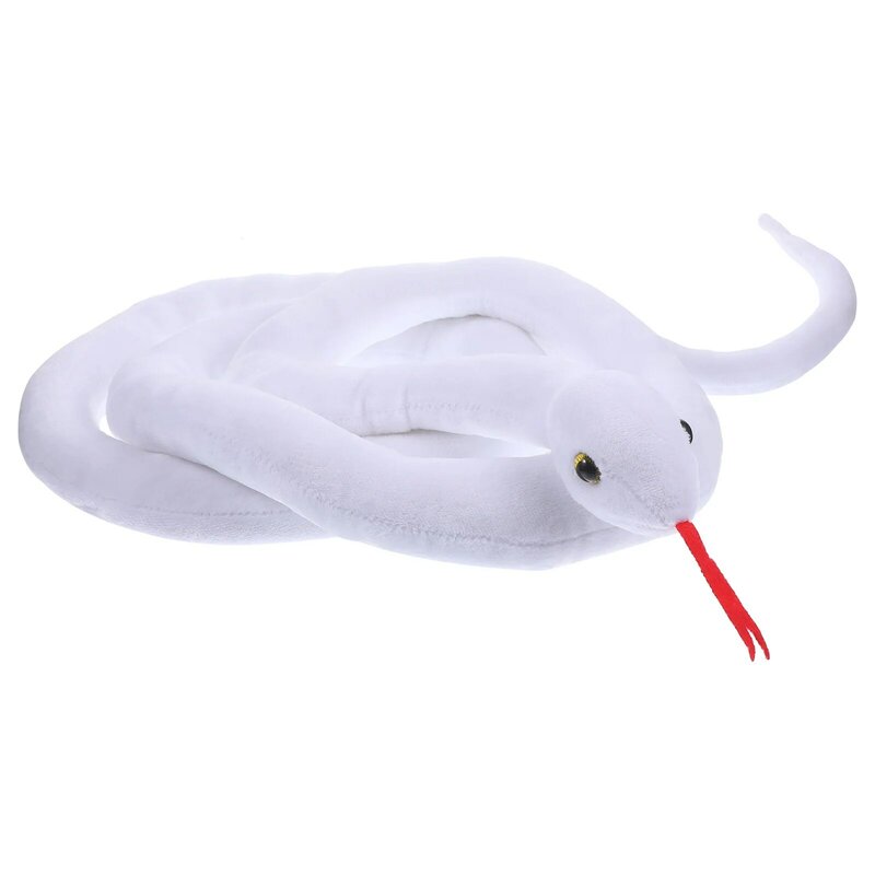 Artificial Flower Plush Snake Animal Prank Prop Pp Cotton Wear-resistant Stuffed