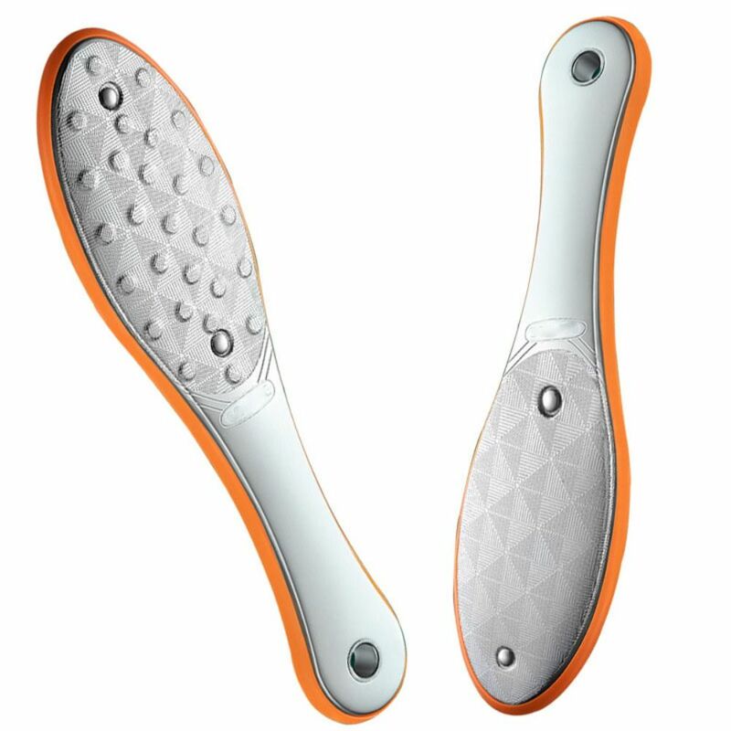 Rasps Callus Dead Foot Skin Remover Pedicure rimozione del callo in acciaio inossidabile lima per piedi manuale professionale a doppia testa pulita