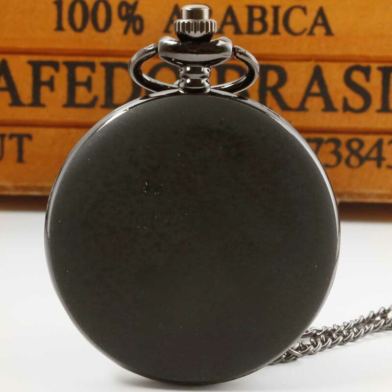 Simple Personalised Quartz Pocket Watches Anime Cartoon Film Theme Necklace With Chain Pocket FOB Watch Gifts For Kids