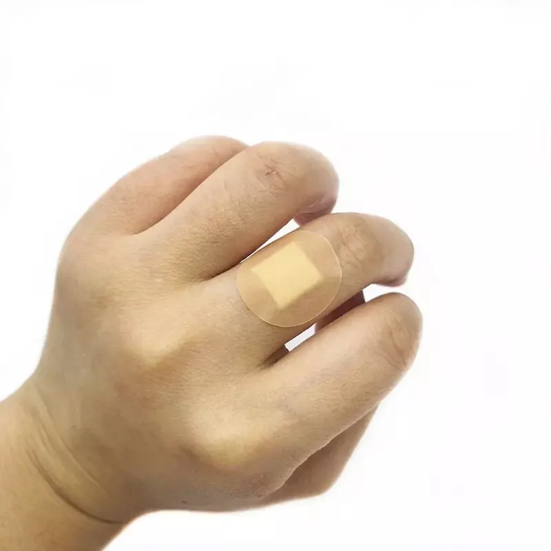 100 stücke ultra dünne Erste-Hilfe-Notfall bandage atmungsaktive medizinische wasserdichte Bandage Pflaster Kleber Wund pflaster
