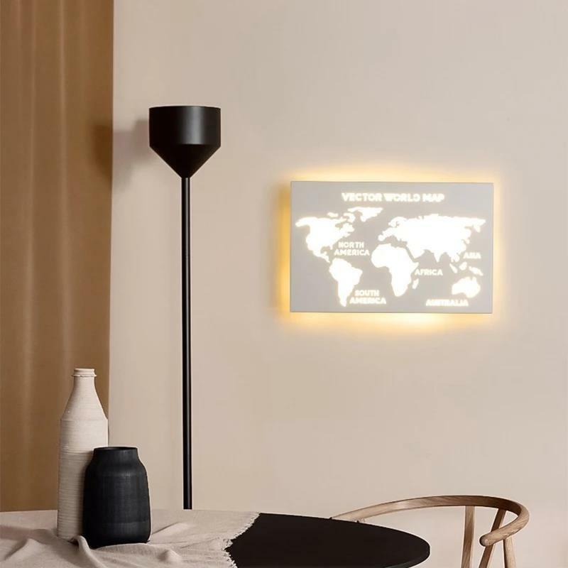 Modern LED Wall Lamps for Bedroom, Living Room, Kitchen, Indoor Lights, Corisle Lights, Hotel, Bedside Wall Sconce, Decoração