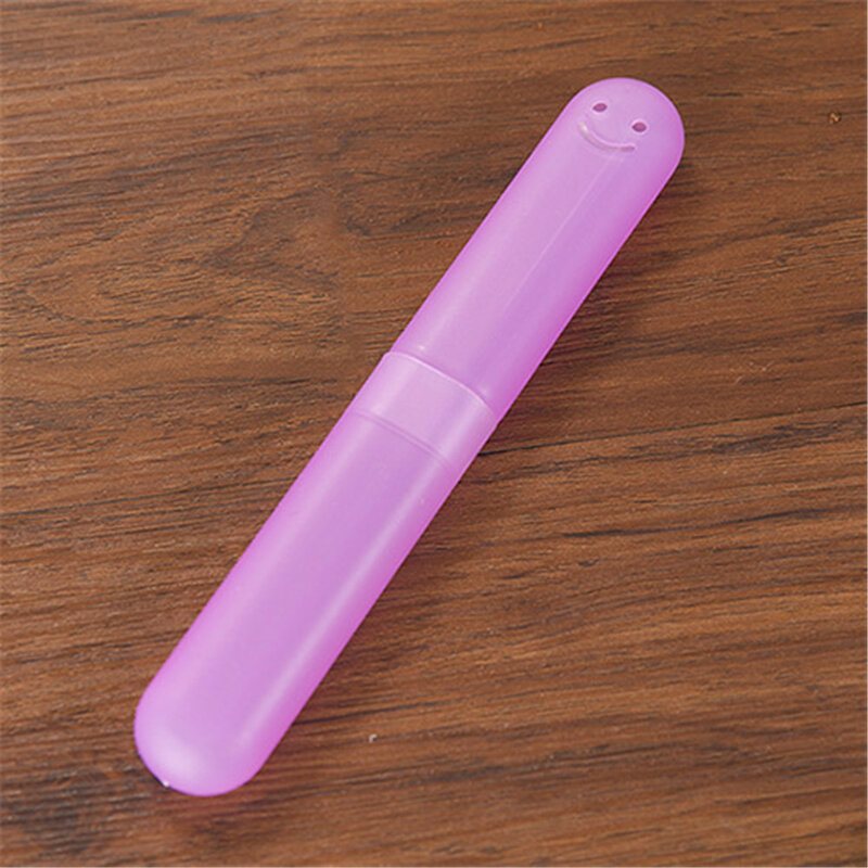 Dustproof Toothbrush Case Box Solid Color Case Box Candy Solid Color Toothbrush Tube Cover Toothbrush Box Toothbrush Case Box