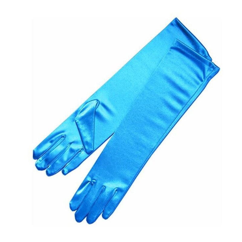 Вечерние перчатки для женщин, женские перчатки с длинными пальцами, перчатки для выпускного вечера DXAA